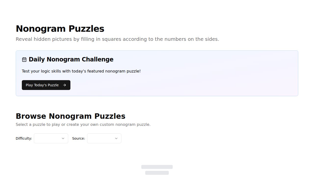 PuzzCross Nonograms preview 1
